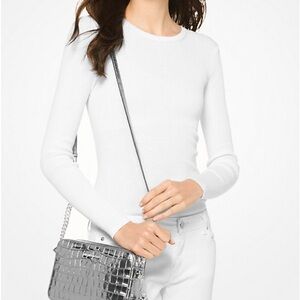 MK Ginny Leather Crossbody –‎ Excellent Condition, Timeless Staple